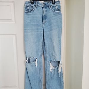 Abercrombie 90's relaxed high rise